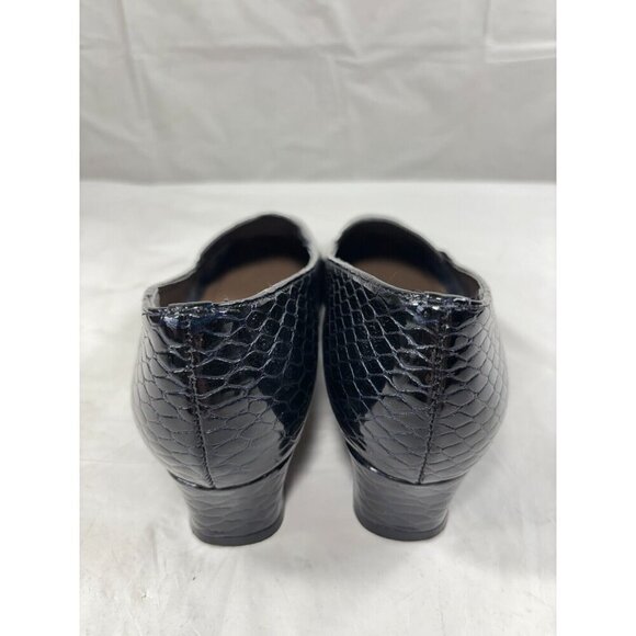 Magdesians California Black Women's Classic Pump Shoes Slip On Low Heels 10 N - Picture 11 of 12